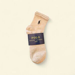 Polo Ralph Lauren 6 Pair Socks Classic Sport MidCut Shoes Size 6-12.5 Men